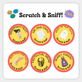 Disappointing Scratch and Sniff Stickers Magnet